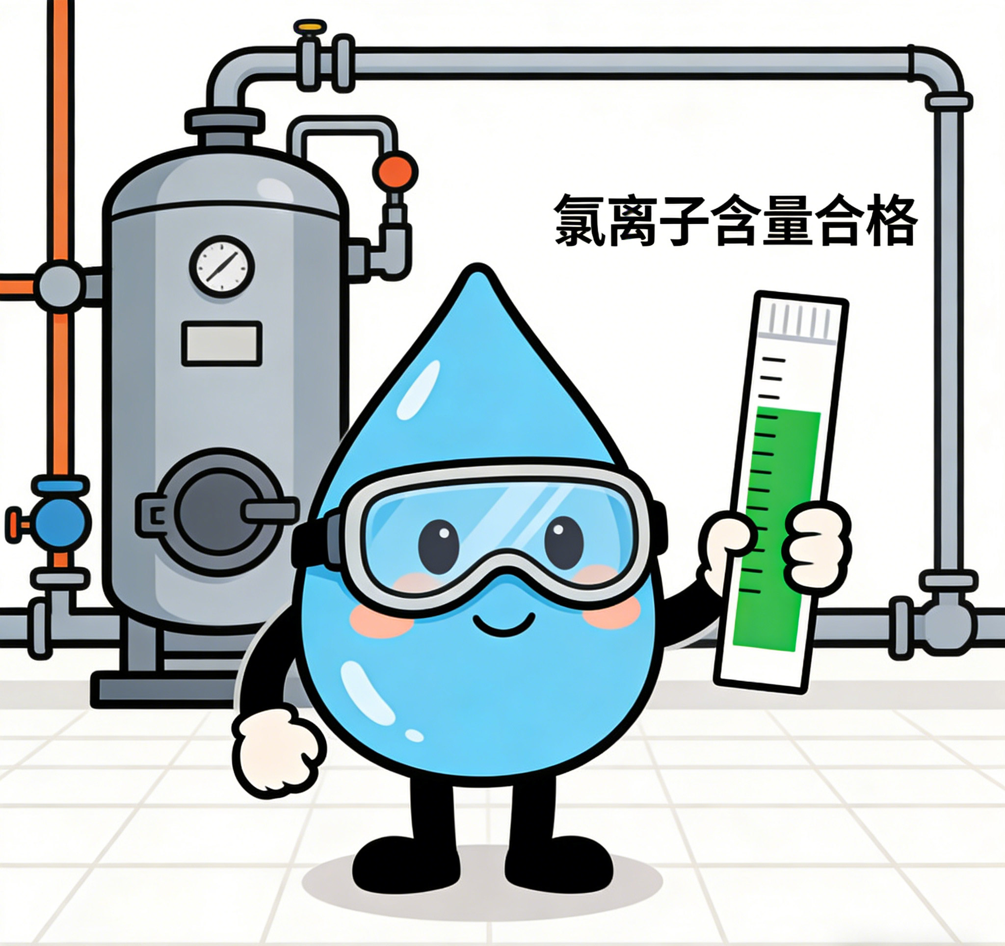 锅炉水中氯离子含量