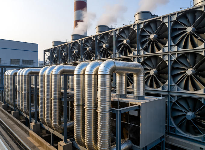 电厂锅炉空冷机组