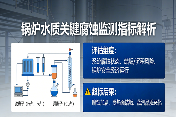 锅炉水质铁离子和铜离子的检测