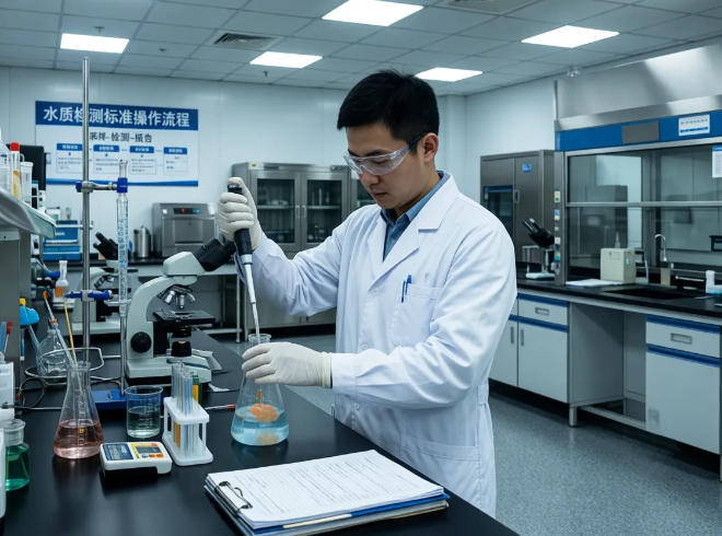 锅炉水质铁离子分析测定