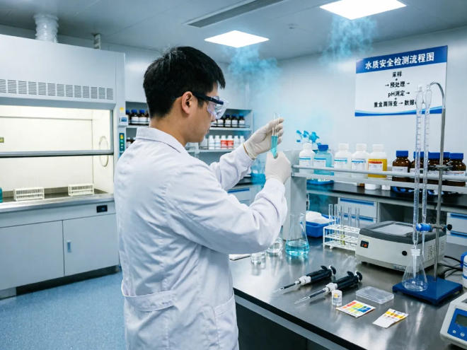 锅炉水质pH分析测定