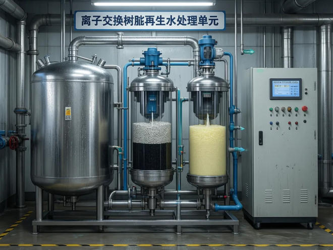 离职交换树脂再生水处理单元
