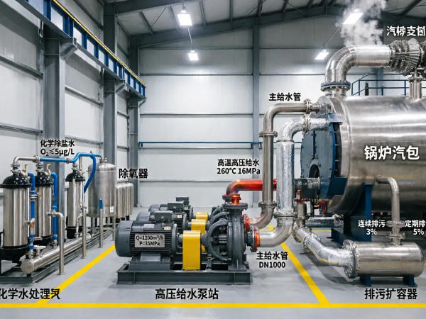 电厂锅炉给水系统