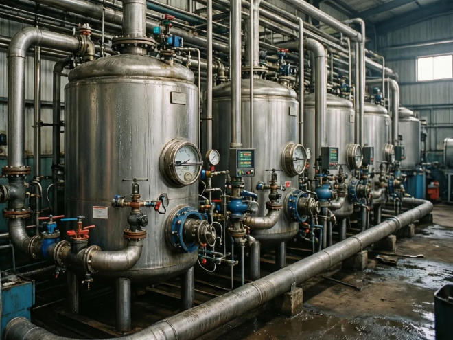 加氧处理锅炉给水系统