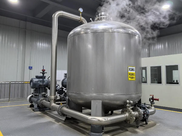 直流炉热网疏水系统热力除氧器