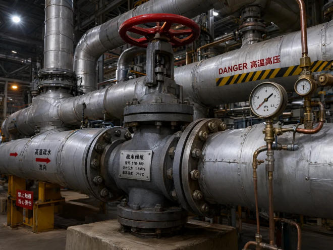 电厂锅炉凝汽器疏水和生产回水系统