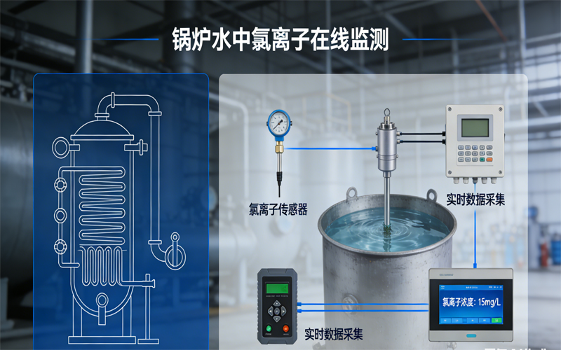 锅炉水中氯离子在线监测